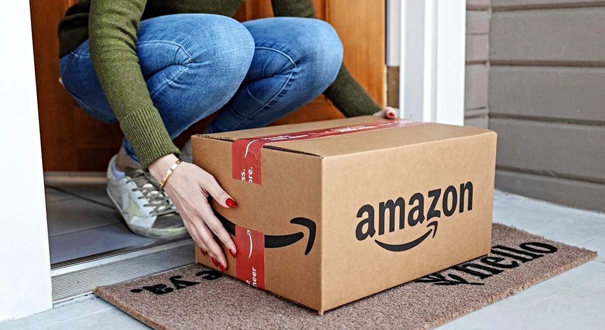 Un paquete de Amazon