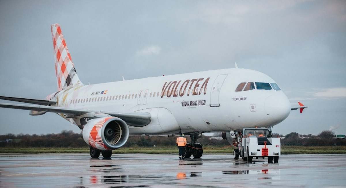 Avión de Volotea.