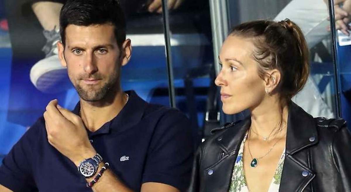 Novak y Jelena Djokovic