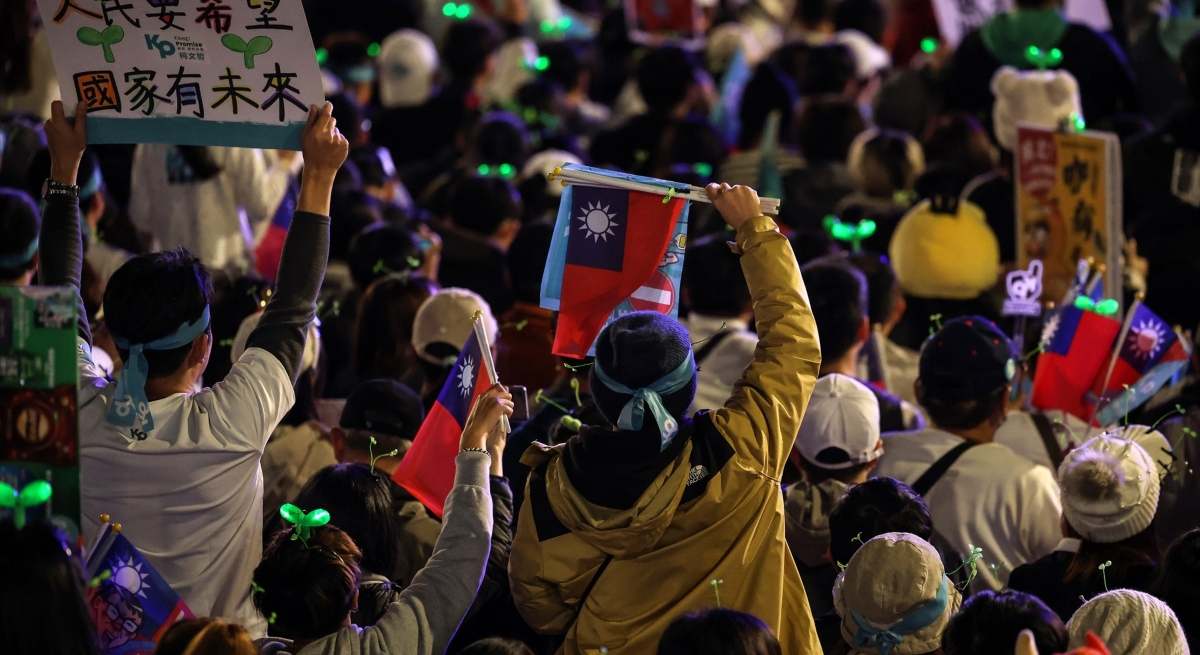Un acto de la campaña electoral en Taiwán / EP