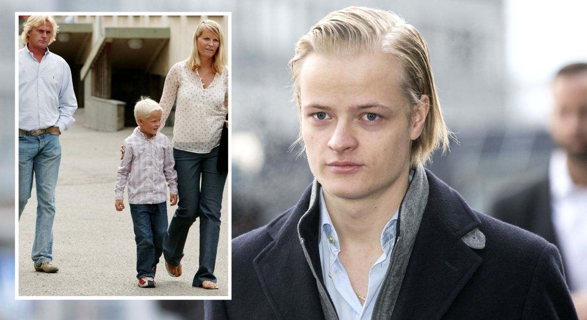 Marius Borg y Mette-Marit