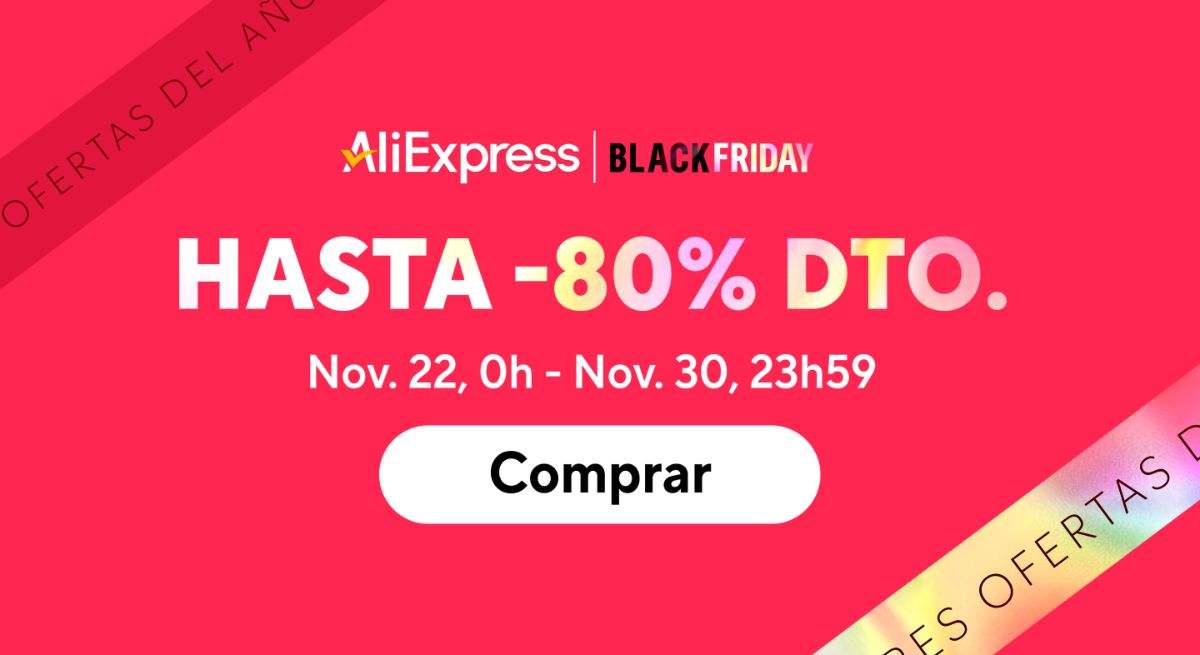 Las mejores ofertas del black friday de aliexpress