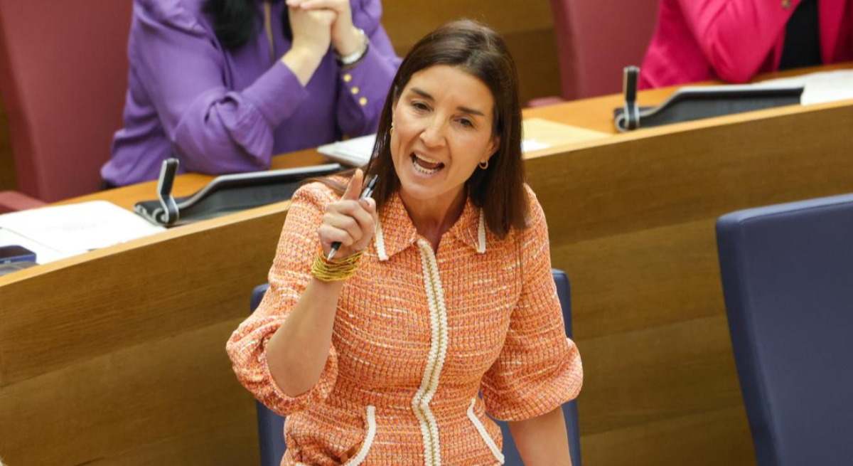 La consellera de Hacienda, Ruth Merino.