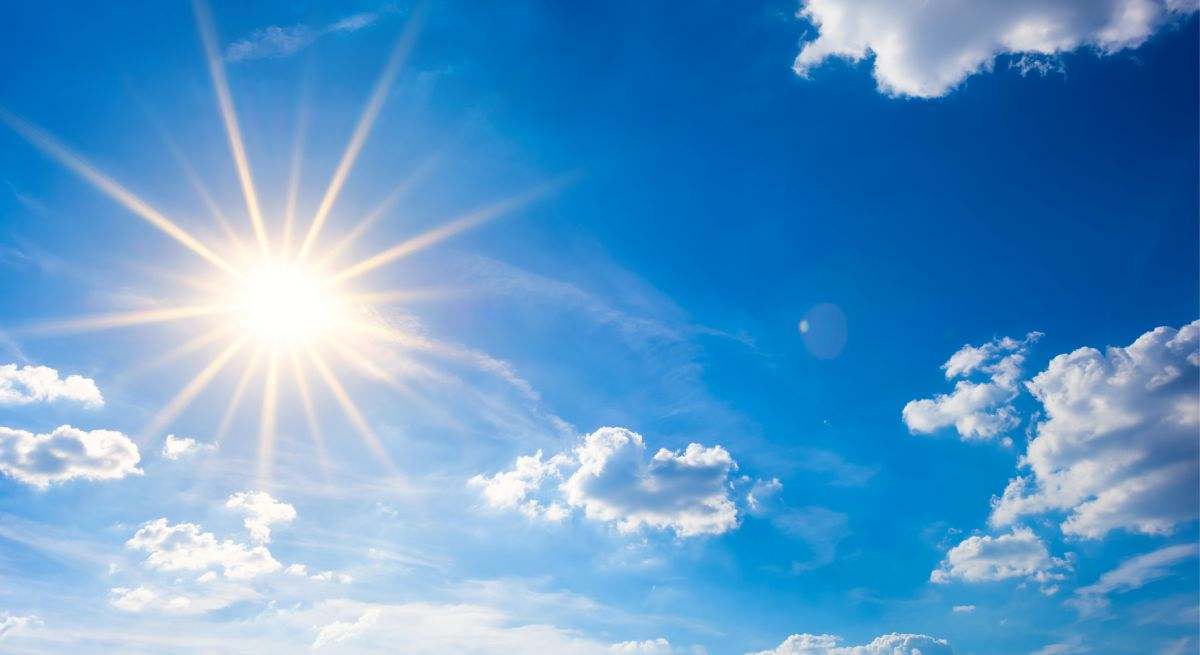 Buen tiempo en España, con sol