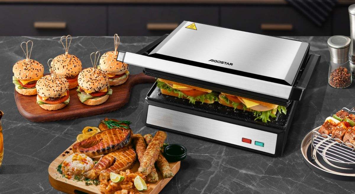 Parrilla eléctrica Aigostar Hett Pro