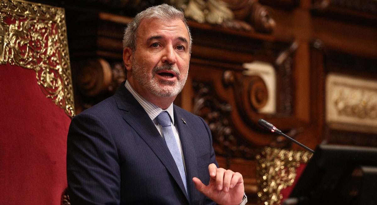 Jaume Collboni, alcalde del ayuntamiento de Barcelona