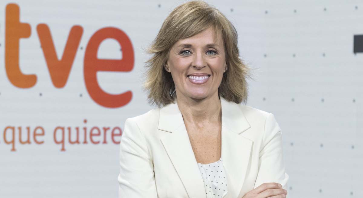 Marta Carazo, presentadora del Telediario 2 de TVE