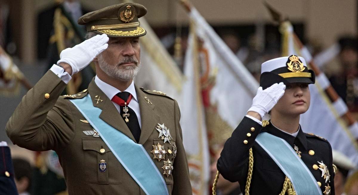 El Rey Felipe VI y la Princesa Leonor / EP