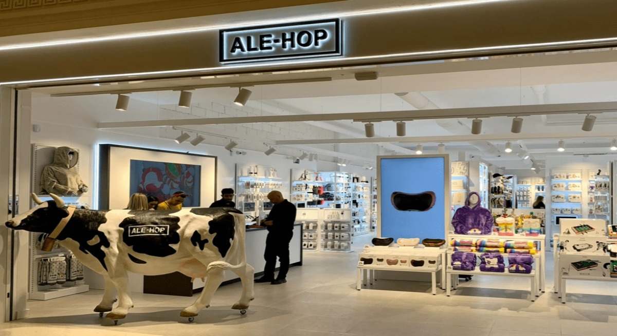 Una tienda de Ale-Hop.