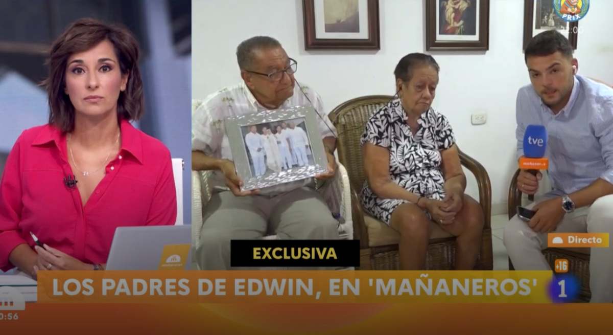 Padres de Edwin Arrieta en Mañaneros