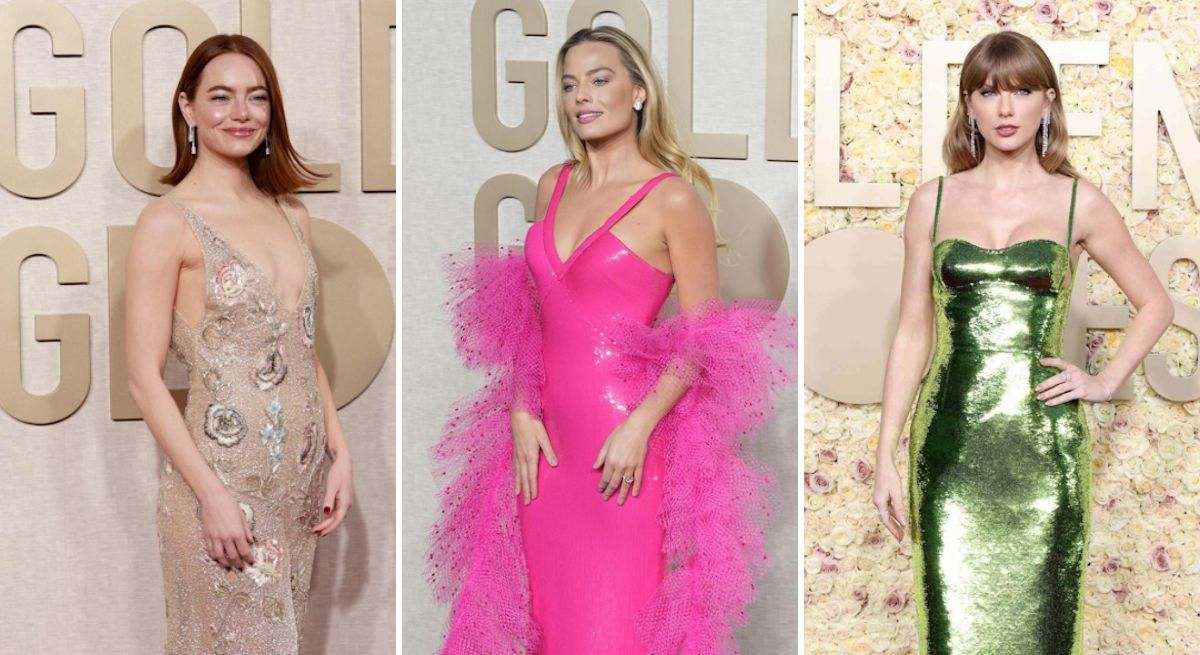 Famosas bien vestidas en los Globos de Oro