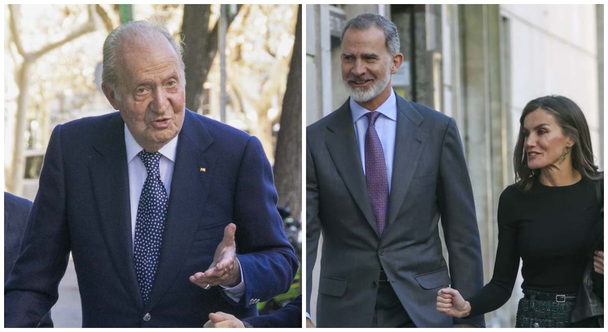 Los reyes en el cumpleaños de la infanta Elena