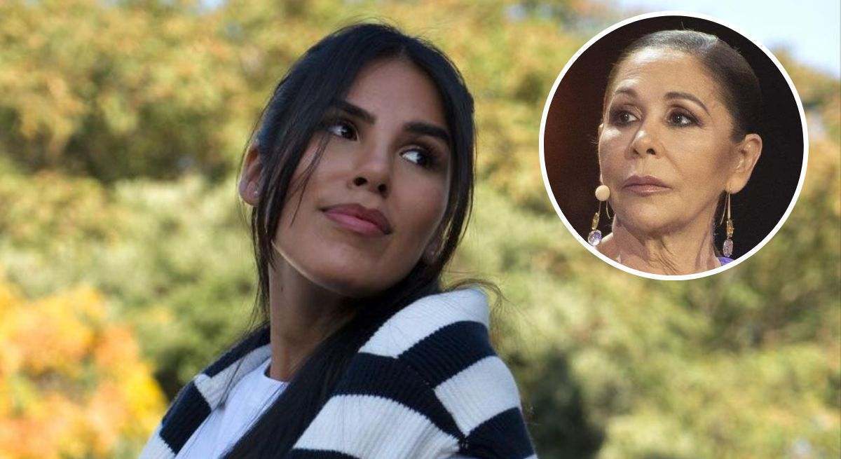 Isa Pantoja y su madre