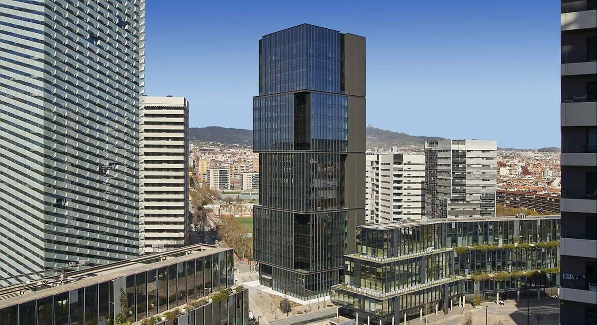 La nueva sede de Puig, en L'Hospitalet de Llobregat (Barcelona). EE
