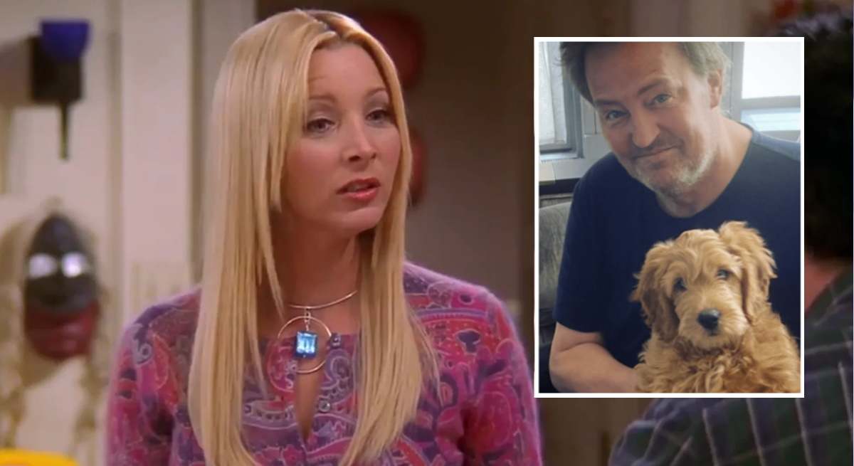 Lisa Kudrow  se plantea adoptar al perro de Matthew Perry