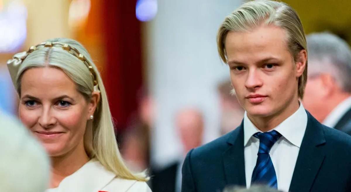 Mette-Marit y Marius Borg