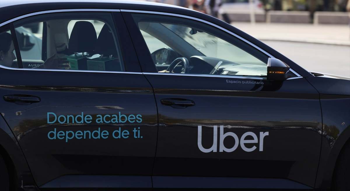 Un vehículo Uber / EP