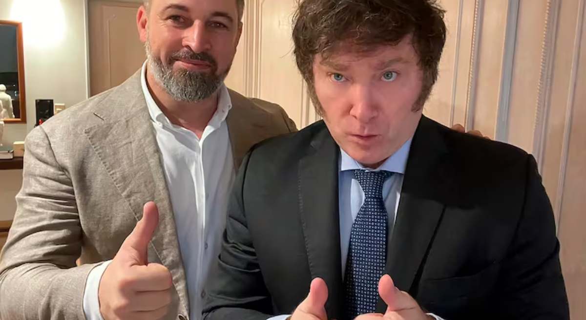Santiago Abascal y Javier Milei / RRSS