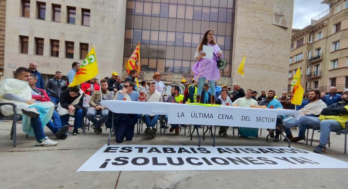 concentracion agricultores zaragoza
