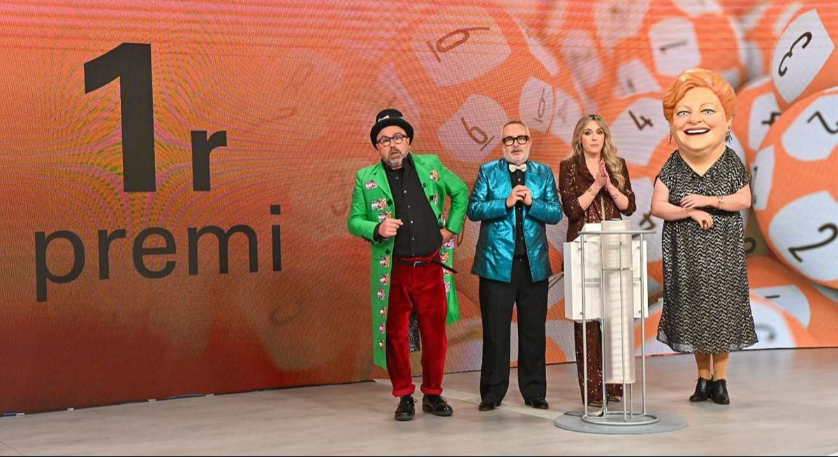 Reparto del premio de La Grossa, de Loteries de Catalunya