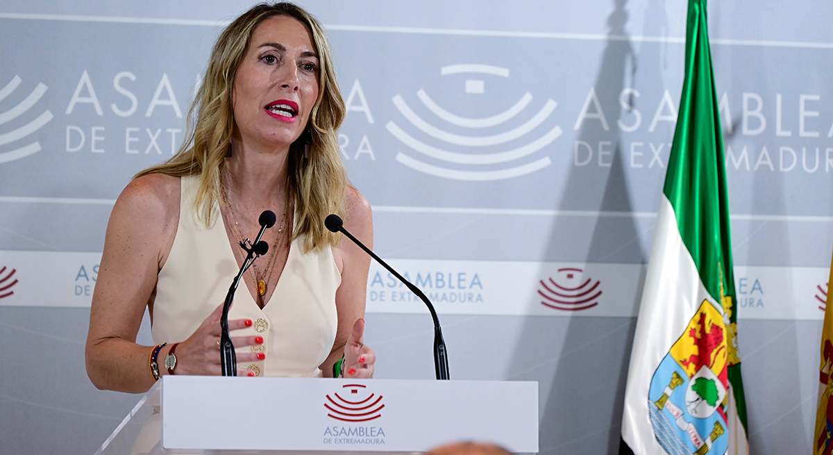 María Guardiola. Archivo