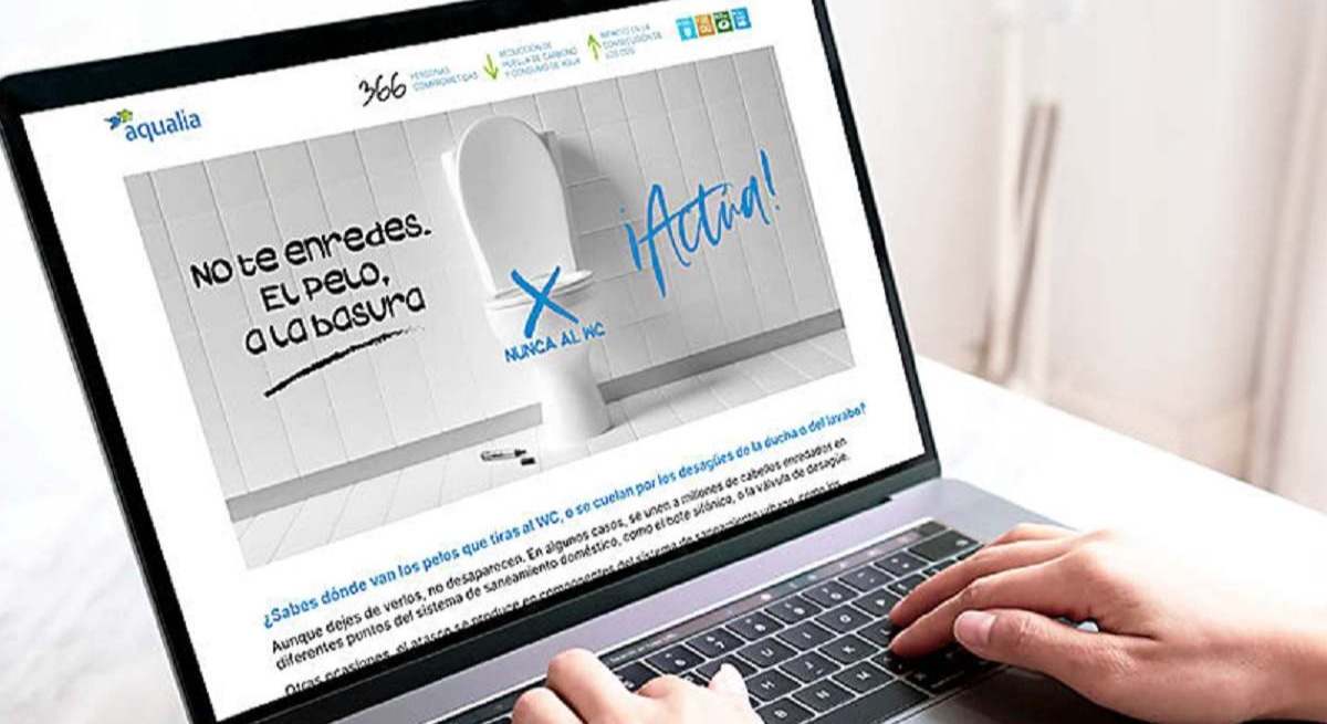 Aqualia campaña no te enredes