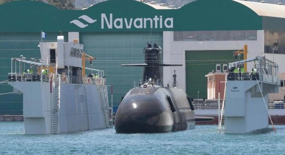 Instalaciones de Navantia en Ferrol.