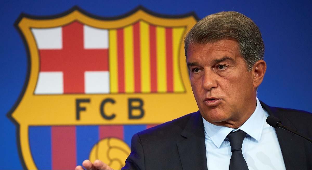 Joan Laporta, presidente del FC Barcelona, en una imagen de archivo. EFE
