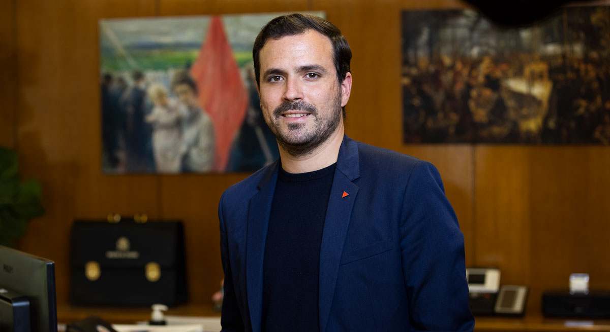 Alberto Garzón, exministro de Consumo