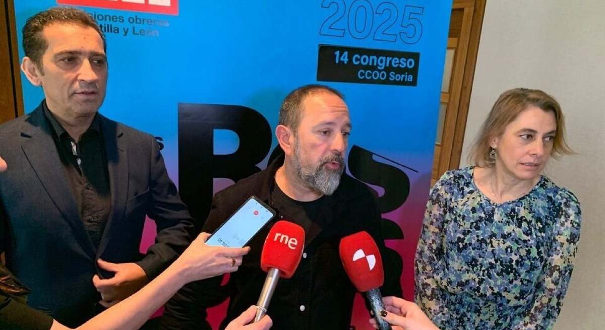 Vicente Andrés, Javier Moreno y María Enciso