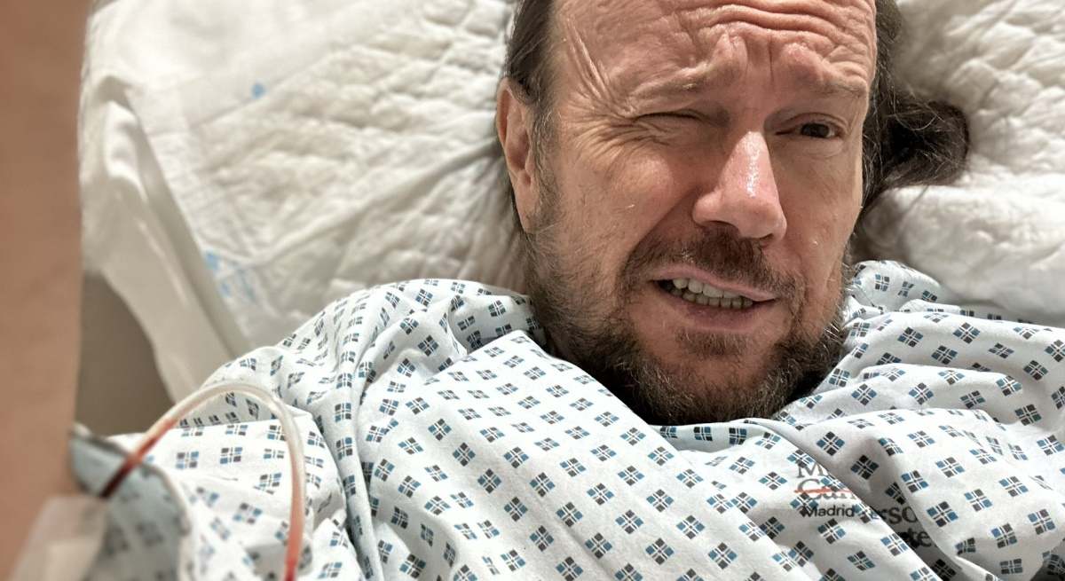 Santiago Segura desde el hospital