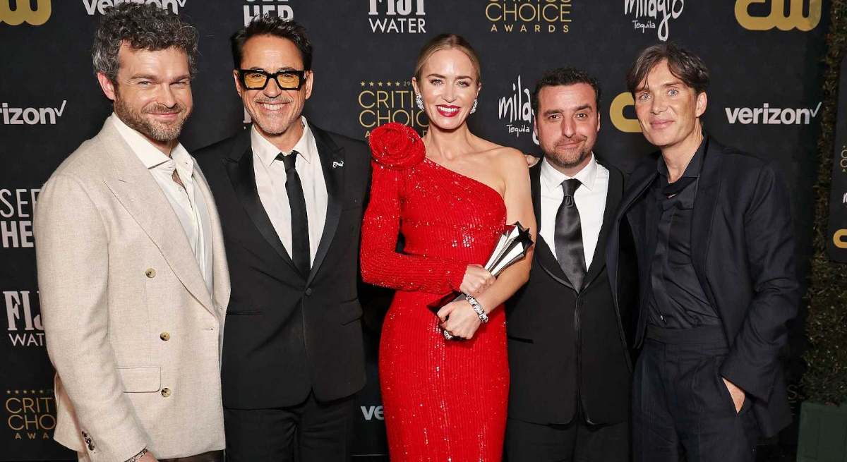 Oppenheimer se lleva por delante a Barbie en los Critics Choice Awards 2024