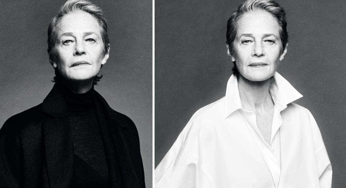 Charlotte Rampling Massimo Dutti Reina Letizia