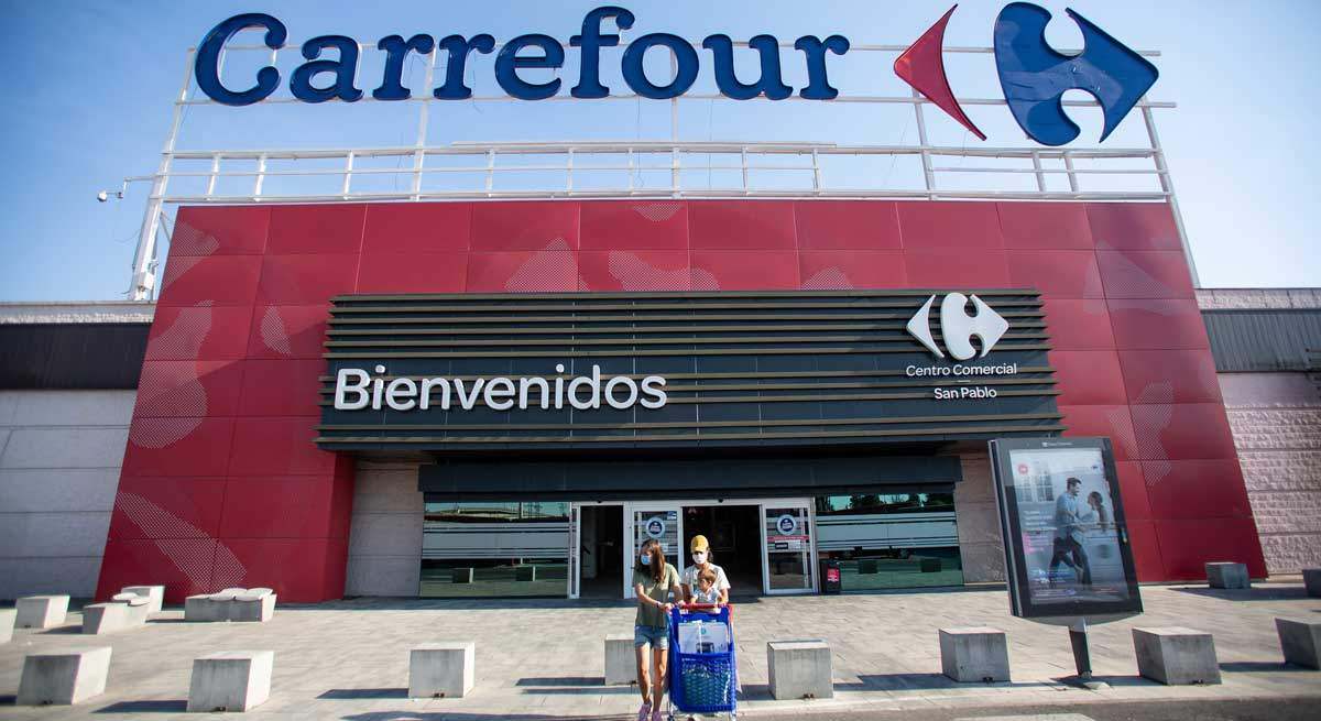 Un hipermercado de Carrefour