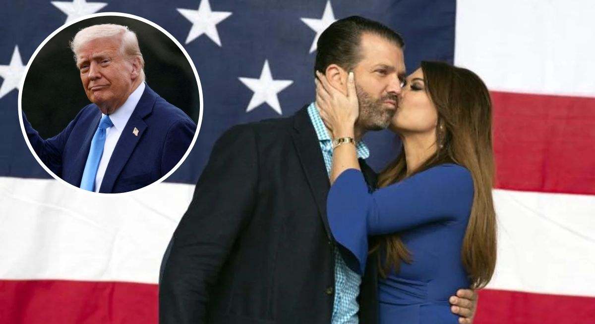 Donald Trump Jr y su novia