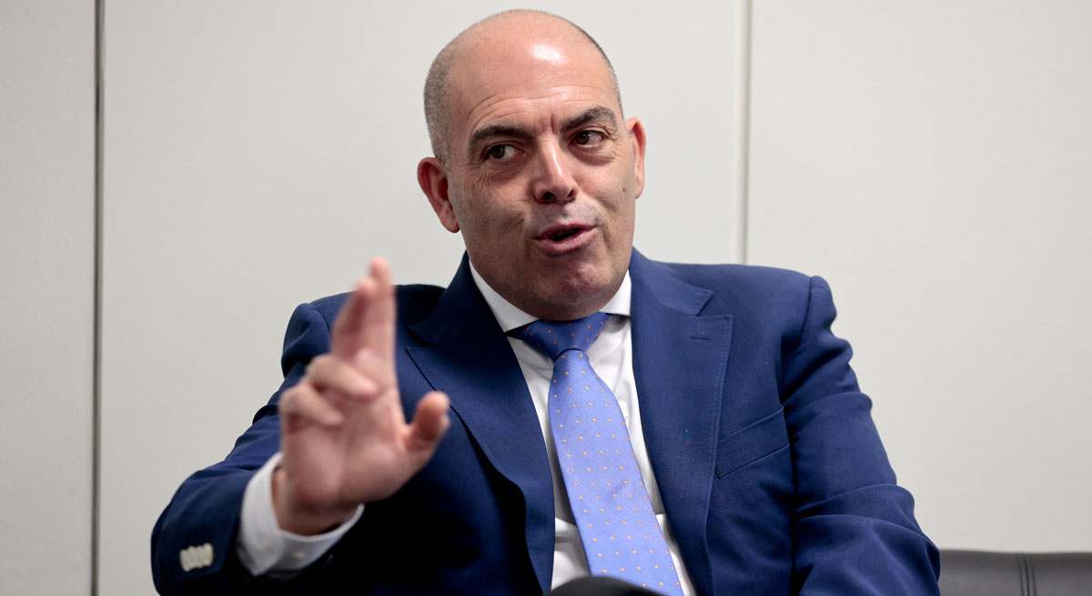 El presidente de ATA, Lorenzo Amor