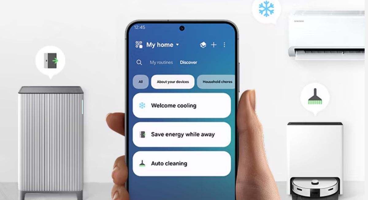La aplicación SmartThings de Samsung obtiene más capacidades de automatización del hogar