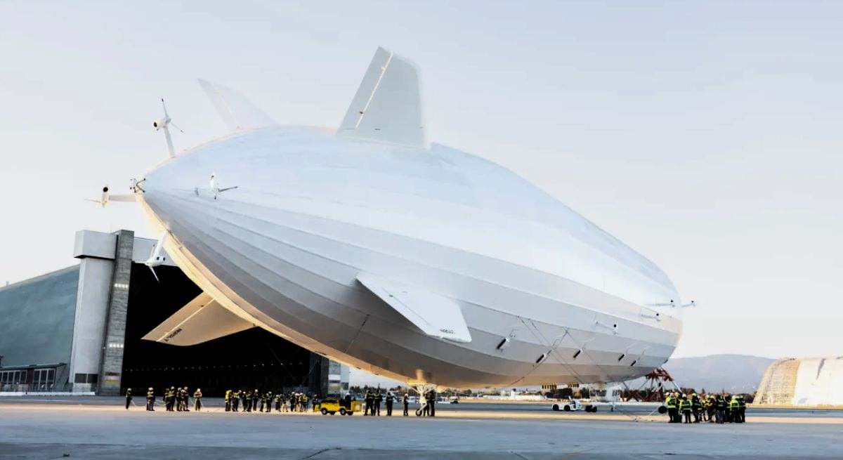 Así es Pathfinder 1, la aeronave más grande del mundo creada por el fundador de Google