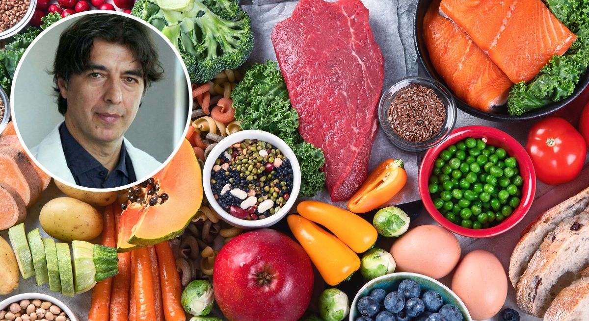 Las palabras de un biogerontólogo de 54 años sobre la clave para vivir más: "Consuma principalmente alimentos veganos"
