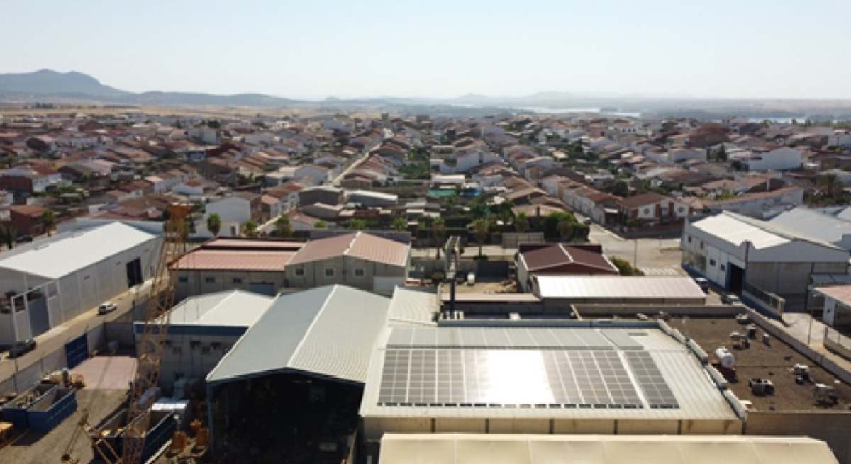 Cubiertas fotovoltaicas en un supermercado