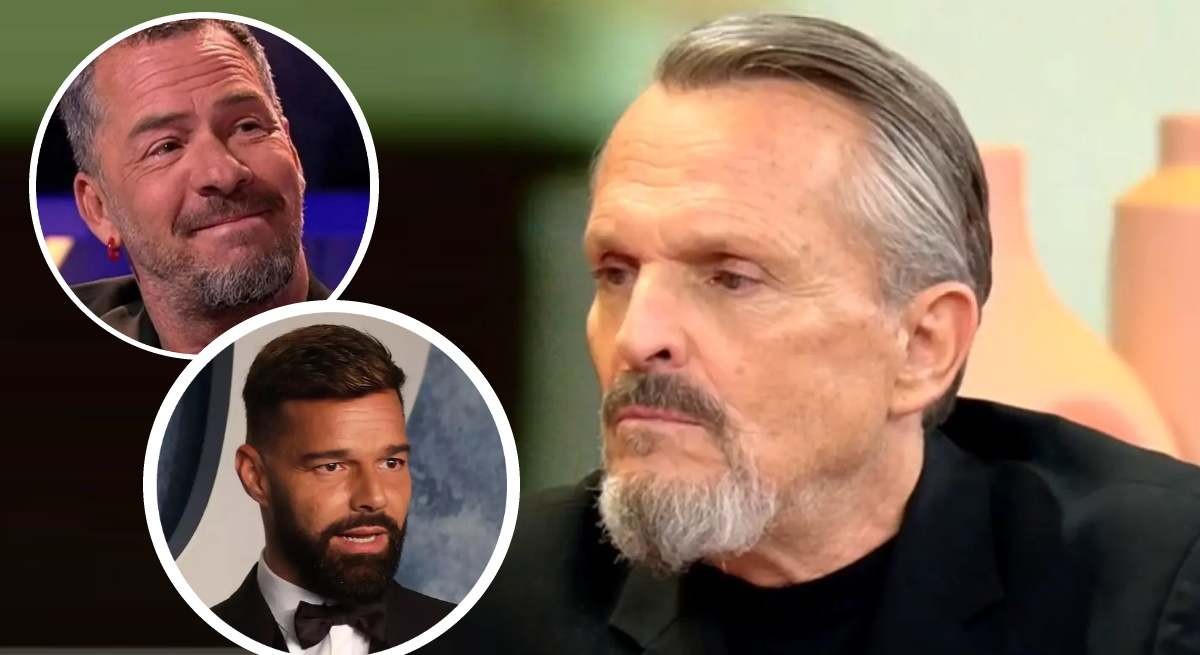 Miguel Bosé, Nacho Palau, Ricky Martin 