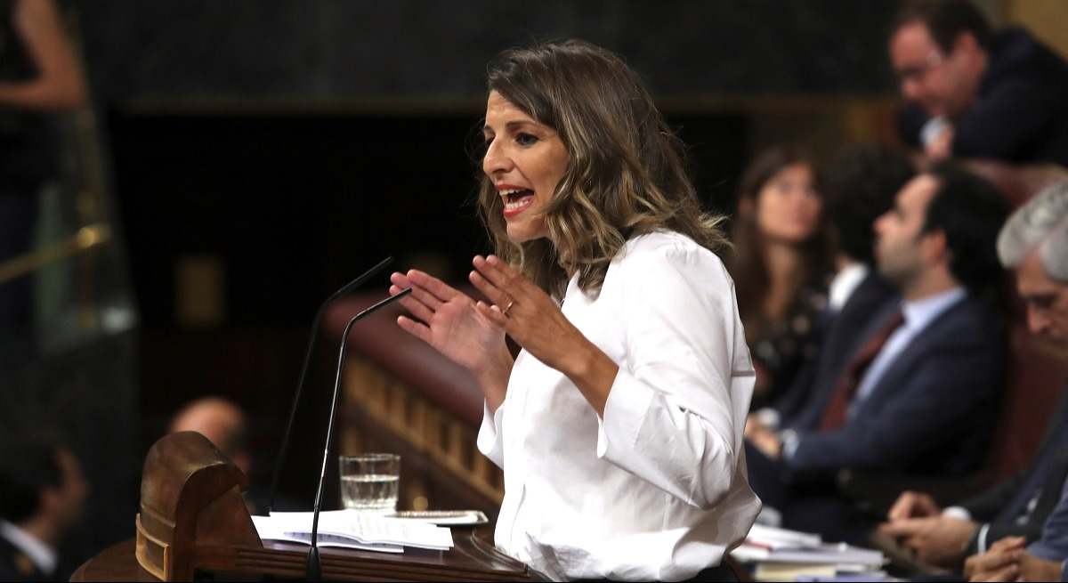 La vicepresidenta segunda y ministra de Trabajo, Yolanda Díaz