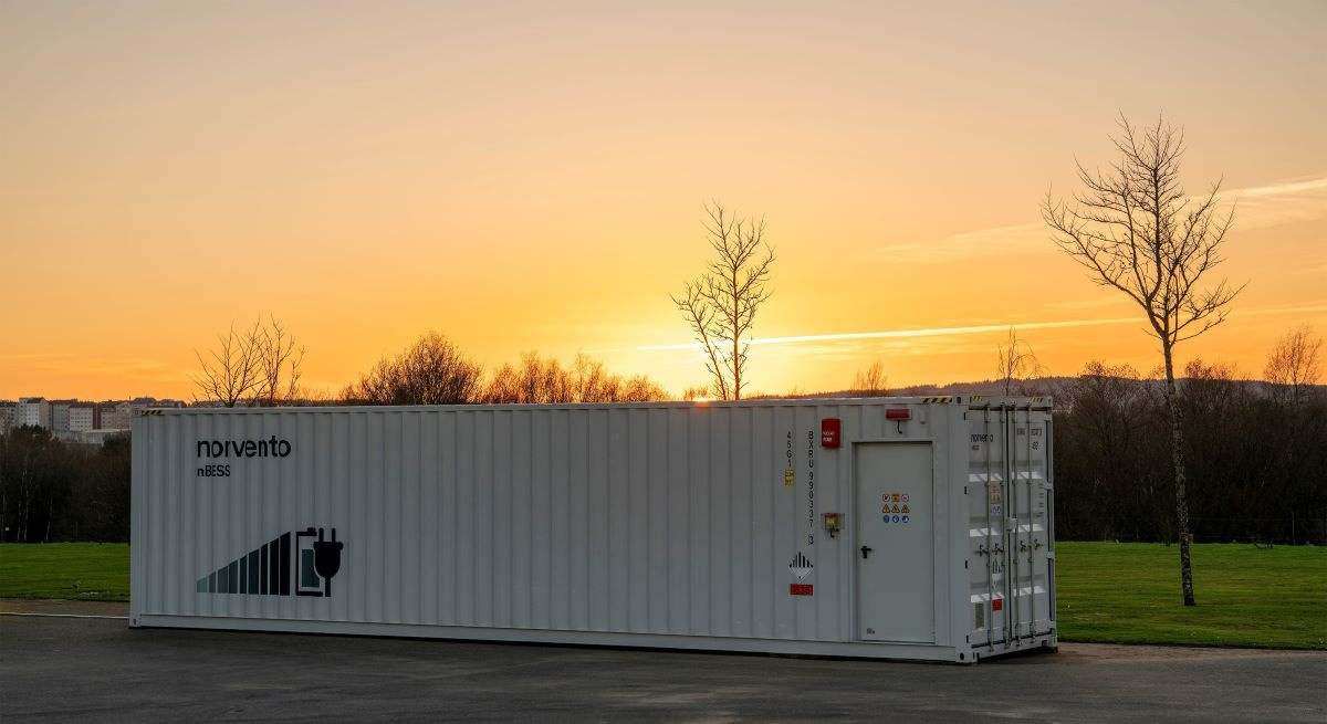 Norvento resultado adjudicataria del suministro de almacenamiento eléctrico con una capacidad de 600 kVA y 1.330 kWh para las instalaciones en Cubillos del Sil (León).