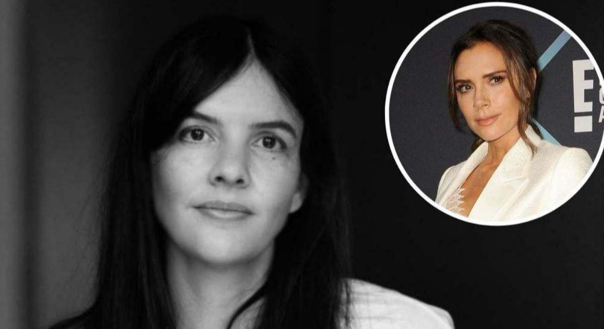 Sybille Darricarrère Lunel y Victoria Beckham.