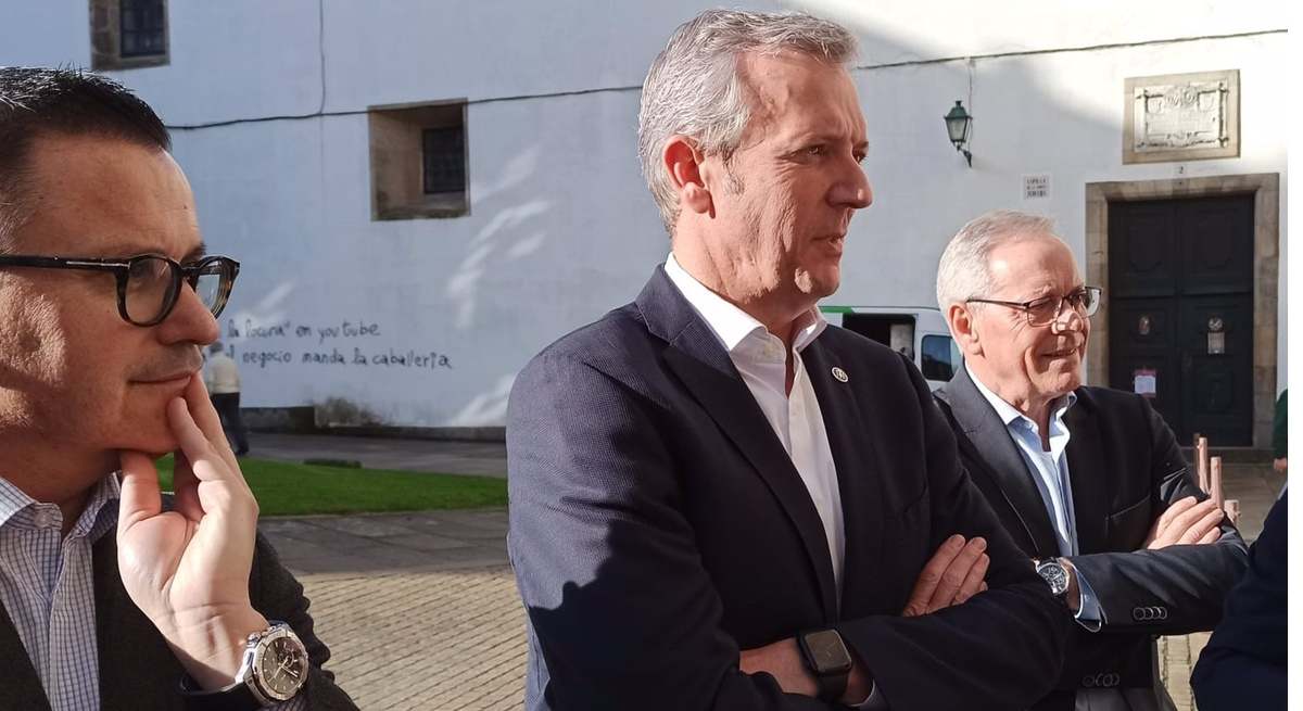 El presidente Alfonso Rueda visita As Pontes