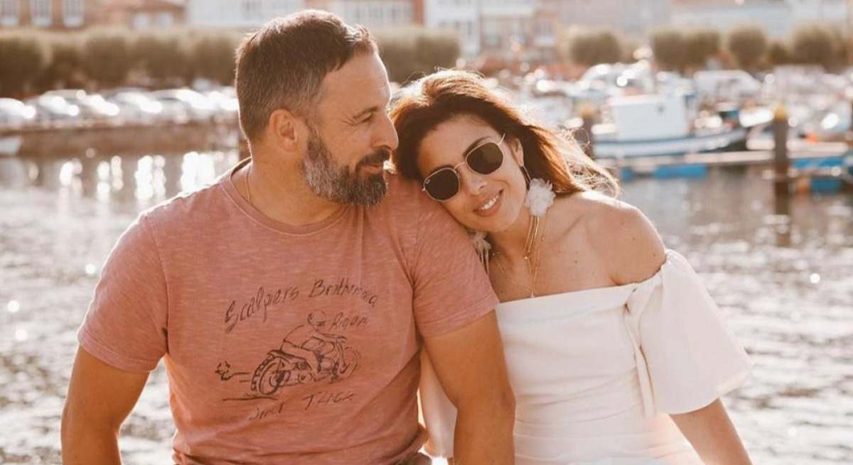 Santiago Abascal y Lidia Bedman