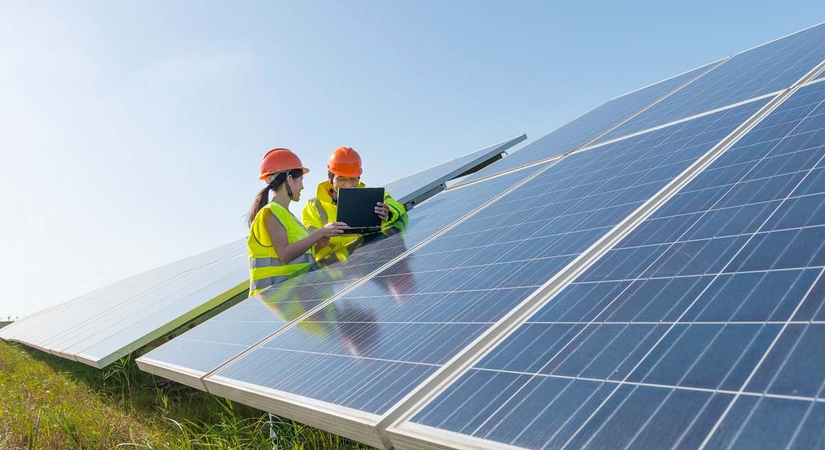 Una planta fotovoltaica