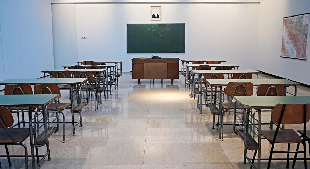 Un aula vacía