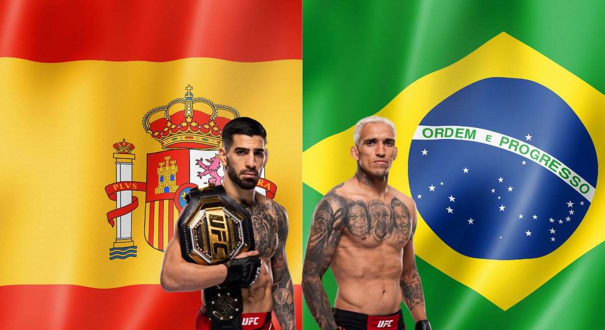 Ilia Topuria vs Charles Oliveira