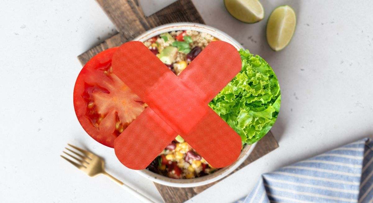 Ensalada sin tomate ni lechuga